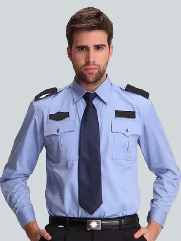 Blue Security Uniform Set